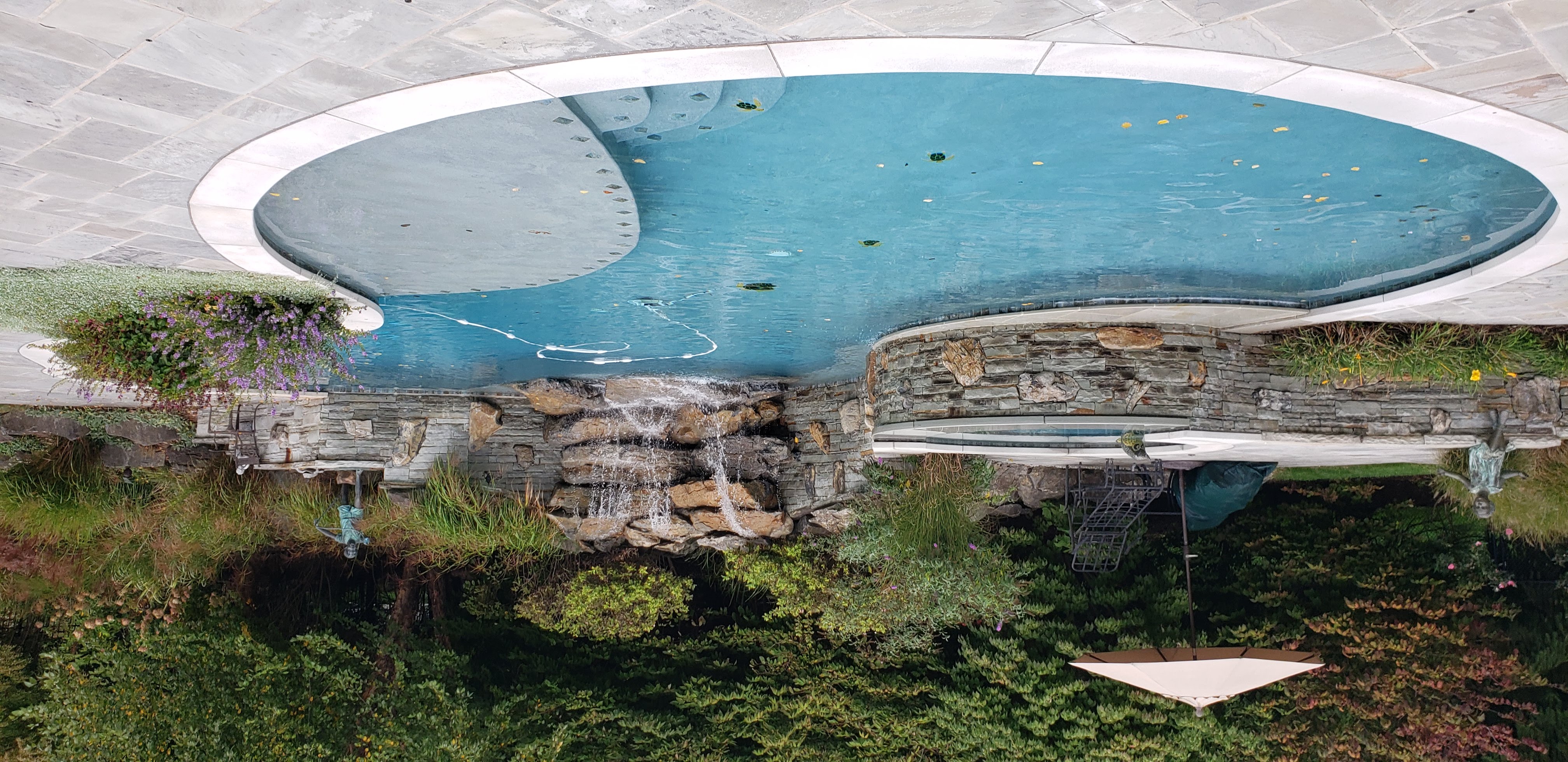 Pool opening detail